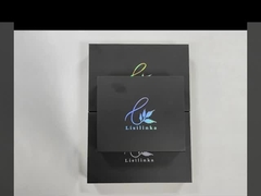 Geri dönüştürülmüş malzemeler özel boyutlu kitap şeklindeki paketleme hediye kutusu manyetik kapağı ile