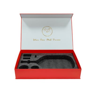 Toptan Özel Baskılı Büyük Manyetik Kutular Badminton ve Padel Raketleri için Ambalaj Büyük Hediye Kutuları Logolu Baskı