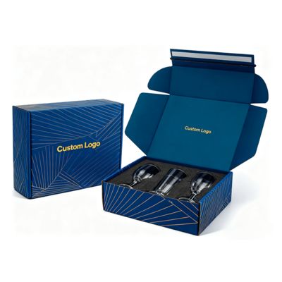 Giyim Kozmetik Parfüm Kapağı Ambalajı için Özel Kendinden Yapışan Posta Kutusu Oluklu Kağıt Kutular, Yırtma Şeritli Baskılı Kutu