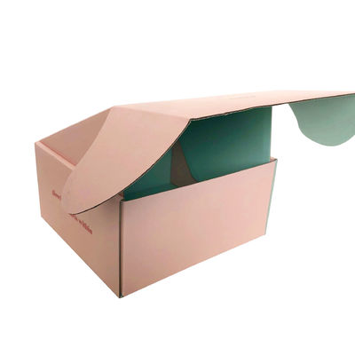 CMYK Renkli Karton Postacı Nakliye Kutuları Mükemmel El Yapımı Kağıt Kutu Paketleme