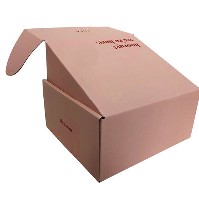 CMYK Renkli Karton Postacı Nakliye Kutuları Mükemmel El Yapımı Kağıt Kutu Paketleme