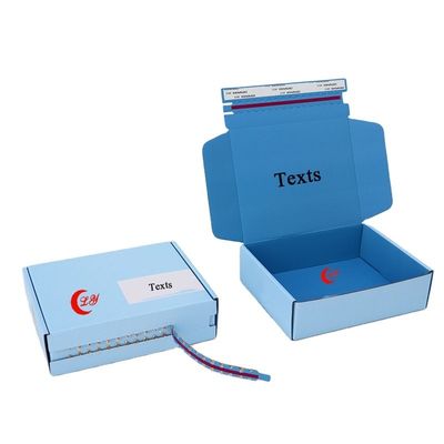 Büyük miktarda nakliye ve posta için özel dalgalanmış malzeme kağıt hediye kutusu