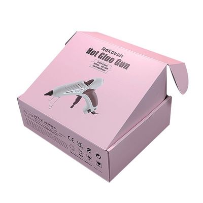 Dalgalanmış flüt 9x6x2 Özel sipariş 9x6x2 Hediye Kutusu Paketleme Geri dönüştürülmüş kağıt Nakliye