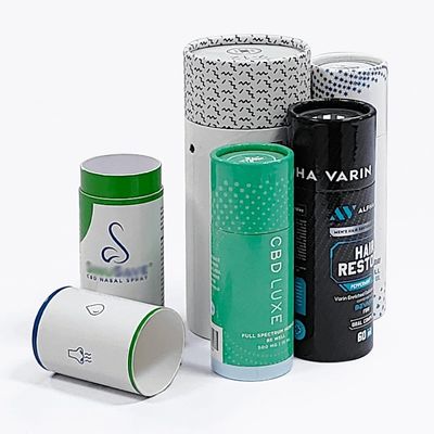 Yuvarlak Kraft Karton Kağıt tüpleri Paketleme Kutusu Silindir Nakliye tüpleri Özel