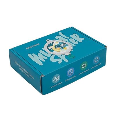 Özel Küçük Posta Kutusu Ekolojik Arkadaşlıklı Kozmetik Posta Paket Kutusu
