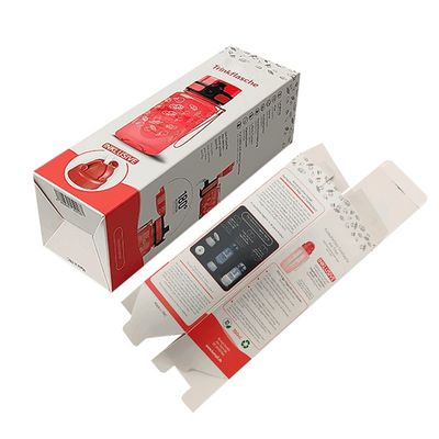 32oz 40oz 50oz Tumbler Paket Kutusu Özel Ters Tuck End Kutusu