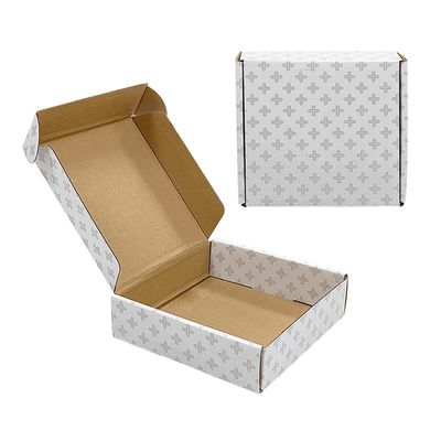 Parlak yüzey teslimat bitirme nakliye posta kutusu paketleme için özel karton kutular