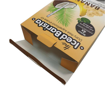 Tam Renkli Katlanabilir Kağıt Özel Mısır gevreği Kutusu Paketleme Kaybolma Baskı