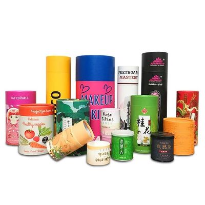 10ml 30ml 50ml tüp ambalaj kutusu mumlar için yuvarlak silindir kozmetik