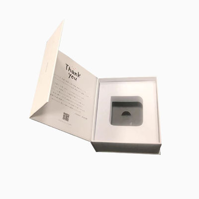Magnetik Tuck Top Kutusu Kitap Şekli Kağıt Elektronik Paket Kutusu