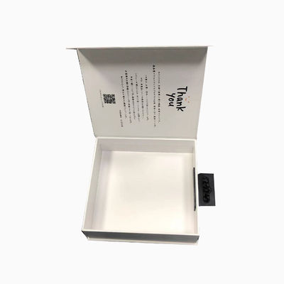 Magnetik Tuck Top Kutusu Kitap Şekli Kağıt Elektronik Paket Kutusu