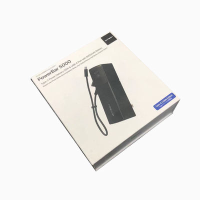 Magnetik Tuck Top Kutusu Kitap Şekli Kağıt Elektronik Paket Kutusu