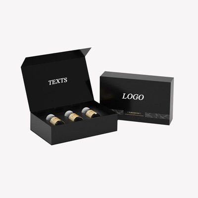 Sanat Kağıdı Kozmetik Kolon Parfüm Tester Attar Şişe için özelleştirilebilir Sert Mıknatıs Kutusu