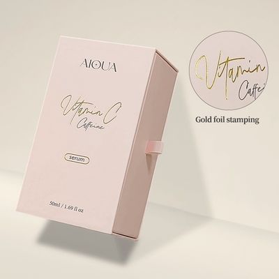Göz Gölgesi 50ml 1.69oz Kişiselleştirilmiş Saç Sakal Parfüm Essential Oil Flakon Kutuları Paketleme Cam Damla Şişe Sert Kutu