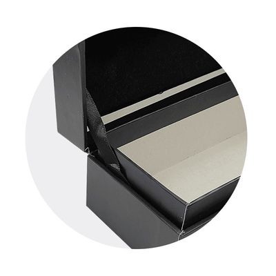 Kağıt Clamshell Flip Top Mum Kutusu Paketleme Lüks Üç Mum Seti Hediye Sanayi