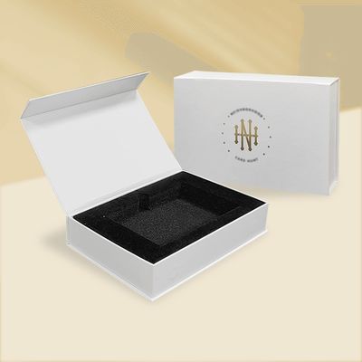 Sponge Liner 8x10 Fotoğraf Manyetik Sert Kutusu Lüks Albümler için Özel Boyut Paketleme