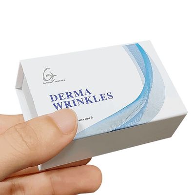 Özel 10ml 100U şişe terapi şişeleri için manyetik hediye kutusu Matt / parlak laminatör