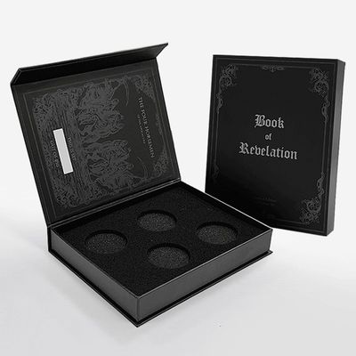 Yasa Sahte Kitap Şekilli Manyetik Paket Kutusu Kağıt Özel Sert Hediye Kutuları