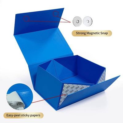 Lüks Karton Manyetik Paket Kutusu A3 A4 A5 Derin Katlanabilir Manyetik Flap Hediye Kutusu