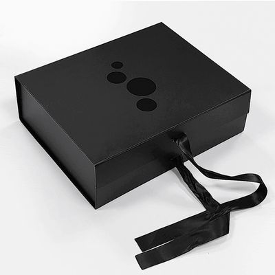 157g Sanat Kağıdı Manyetik Paket Kutusu 2mm Karton Makineli Hediye Kutuları Şeritli