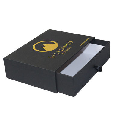 Fırınlı Koyu Çekmece Paket Kutusu Lüks Mücevher Paket Kutusu