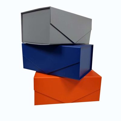 Magnetik hediye kutusu ambalajı için özel logo basılı lüks katı katlanır hediye kutusu