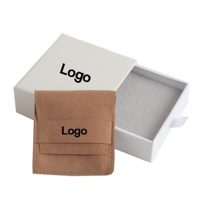 Kaplı kağıt lüks slayt çekmece kutusu mücevher paketleme kutusu müşteri logosu ile FSC sertifikalı