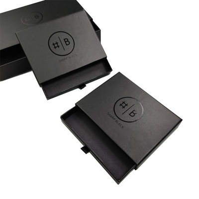 Fancy Magnet Box Hard Flat Luxury Folding Storage Müşterinin logosu ile siyah hediye kutusu