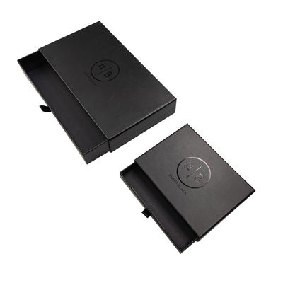 Fancy Magnet Box Hard Flat Luxury Folding Storage Müşterinin logosu ile siyah hediye kutusu
