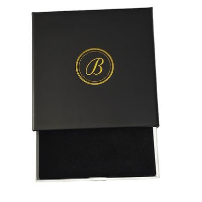 Lüks Özel Logo Mücevher hediye kutusu Paketleme Ürünleri Gömülü Karton Kağıt Tipi