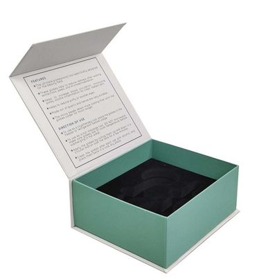 Geri dönüştürülmüş malzemeler özel boyutlu kitap şeklindeki paketleme hediye kutusu manyetik kapağı ile