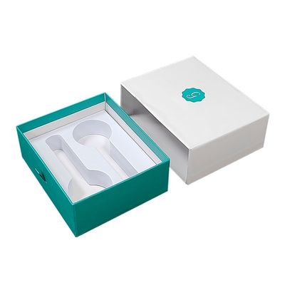 UV Finish Mint ve Beyaz Sert Karton Yüz Masajı için Dondurma Hediye Setleri