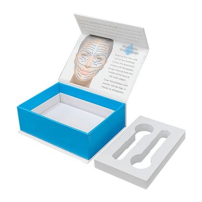 UV Finish Mint ve Beyaz Sert Karton Yüz Masajı için Dondurma Hediye Setleri