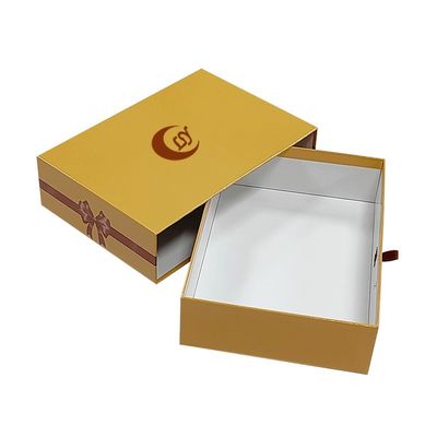 Lüks Özel Logo Küçük Çekmece Kutusu Karton Mücevher Paket Kutusu Kolye Hediye için Kaydırıcı Çekmece Kağıt Kutusu