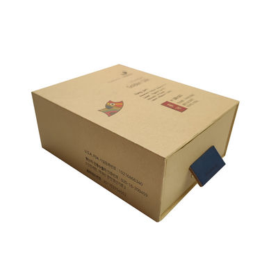 Kraft Beyaz Özel Hediye Mücevherler Saatler ve Küpeler İçin Kağıt Paket Kutusu