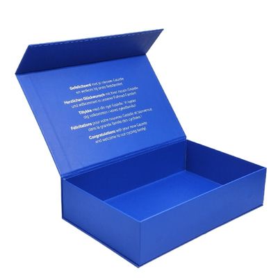 Özel Ekran Baskı Logo Beyaz Plain Magnetik Katlanabilir Hediye Kutusu İhtiyaçlarınız İçin