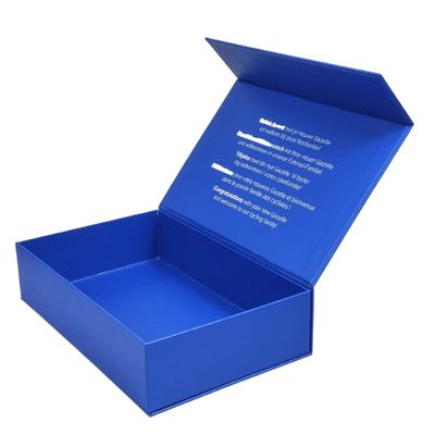 Özel Ekran Baskı Logo Beyaz Plain Magnetik Katlanabilir Hediye Kutusu İhtiyaçlarınız İçin