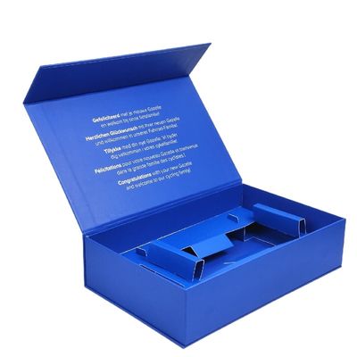Özel Ekran Baskı Logo Beyaz Plain Magnetik Katlanabilir Hediye Kutusu İhtiyaçlarınız İçin