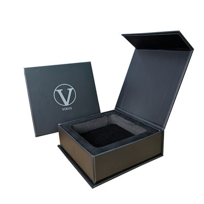 Özel Magnetik Kitap Şekilli Kutu Parfüm Şişesi PVC Pencereli Paket Kağıt Hediye Kutusu