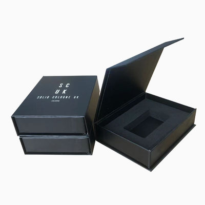 4C/UV/Laminasyon/Embossing/Stamping Finish Perfume için özel manyetik kitap şeklinde kutu