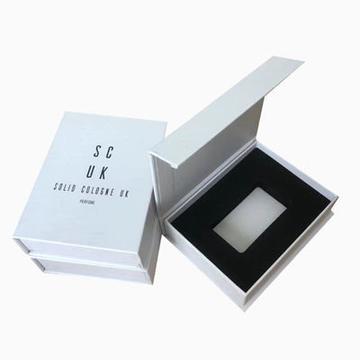 4C/UV/Laminasyon/Embossing/Stamping Finish Perfume için özel manyetik kitap şeklinde kutu
