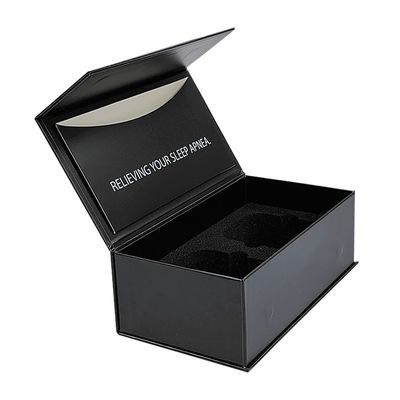 Damgalama Baskı İşleme Kitap şeklindeki manyetik kutu köpük ve 1200gm karton