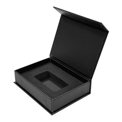 Örnek Mat İş VIP Kart Paketleme Fotoğraf Çerçeve Magnetik Flip Kapalı Kağıt Kutusu