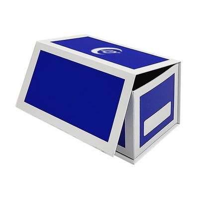 Tekrarlama Logo Yazdırma Özel Sert Karton Mıknatıs Kutusu Manyetik Flip Top Kağıt Hediye Kutuları