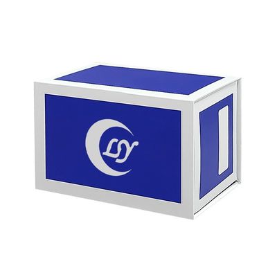 Tekrarlama Logo Yazdırma Özel Sert Karton Mıknatıs Kutusu Manyetik Flip Top Kağıt Hediye Kutuları