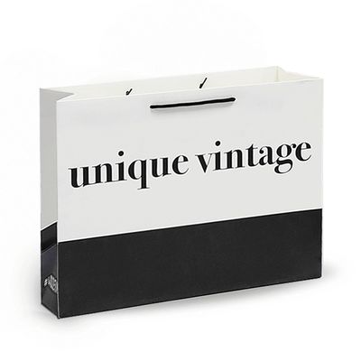 Kurdele Aksesuarları Perakende Alışverişi için Özel Logo Kağıt El Çantası Hediye Paketleme Çantaları