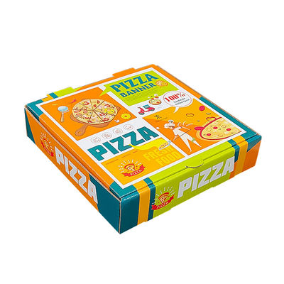 Geri dönüştürülmüş özel logo kraft kağıt dalgalanmış ambalaj katlanabilir patates kızartması patates cipsi pizza kutusu ambalaj götürülebilir kutular