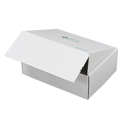 Özel Logo Gömülü Karton Nakliye E Ticaret Paketleme Kutusu Gözyaşları Çizgi Fermuar Kutusu