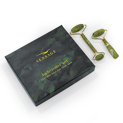 Özel Logo Premium Yeşil Karton Kapak Üst Kapak Ve Alt Lüks Kozmetik Paketli Hediye Kutusu