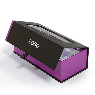 Özel logo Lüks Karton Manyetik Kablosuz Kulaklık Paket Kutusu EVA Liner Paket Asma Kutusu
